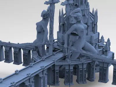 Arthurian Palace 1  3D model