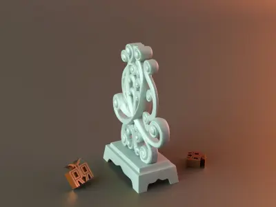 Sarah Table Lamp 3D print model