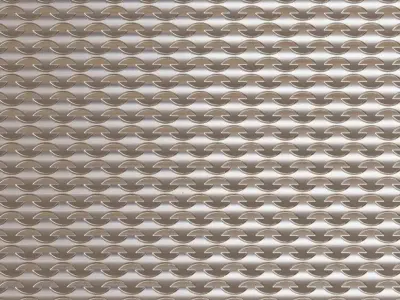 Silver Var Metal Grill Transparent PBR Seamless Texture