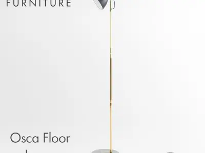 Osca Floor Lamp by  Clickon Furniture  3D model