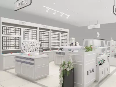 Full Jewelry Boutique 3D model