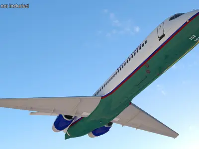  Air Transat Livery Boeing 717-200 Rigged 