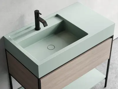 Nic Design Elen 90 Vanity unit 3D model