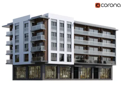 Modern Apartment  1 3D model