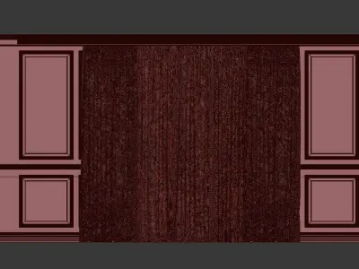Curtain Set 47 3D model