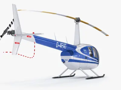  Helicopter Robinson R44 Raven II 