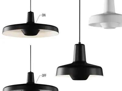 Arigato AR-P Lamps by Grupa 3D model
