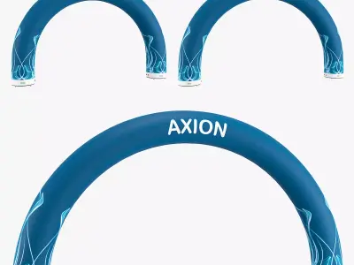 Rounded inflatable arch Axion 3D model