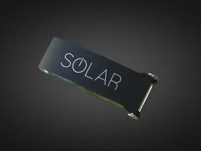 Solar Lighter 3D Model 3D model