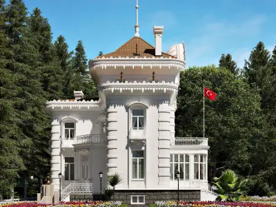  Exterior Trabzon Ataturk Mansion 3D model