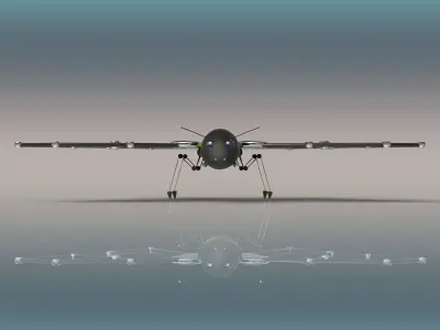 Butterfly Robot 3D model