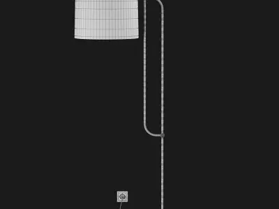 Floor lamp - Dorchester 3D model