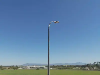Street Light 15 version 13 6m with pole 1 Low-poly 3D model