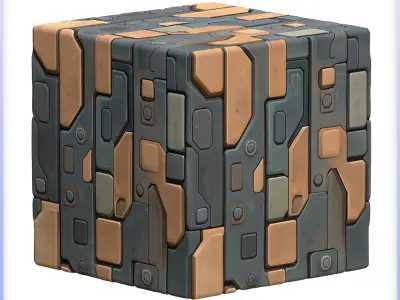 SciFi Seamless Texture Texture 32
