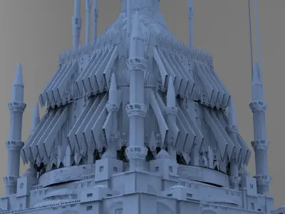 Dungeon of Cathedral of the Depths 9 3D model