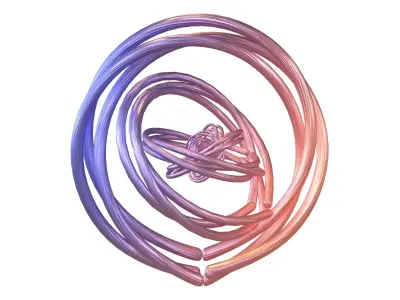 Abstract Shape v8 004 Low-poly 3D model