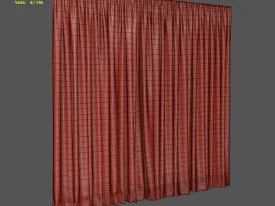 Curtain 110 3D model