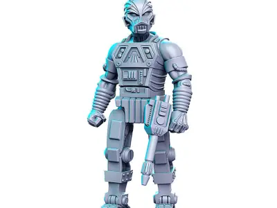 Multibot He-Man Masters of the Universe 32mm Pre-supported 3D print model