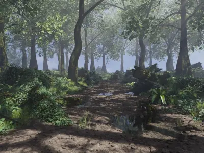 Forest Scene 3D model