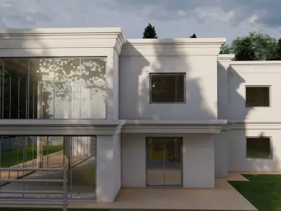 Modern House 13 3D model buy