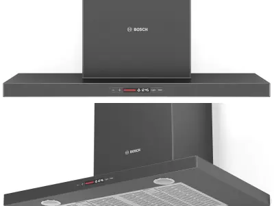 BOSCH kitchen appliance collection 3D model