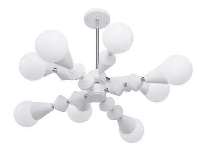 Chandeiler Dome V8 horizontal SKU 5990 Free 3D model