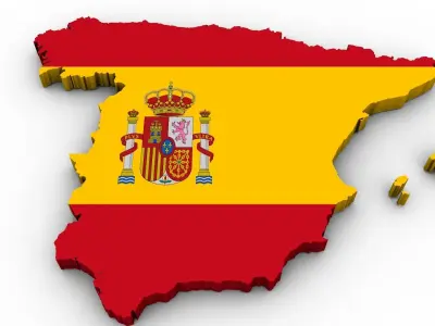 Spain Map Pack 3D model