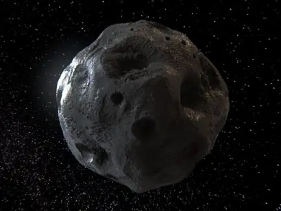 Detailed asteroid 3D model