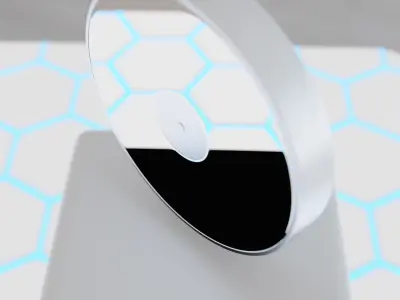 Holo Clock Free 3D model