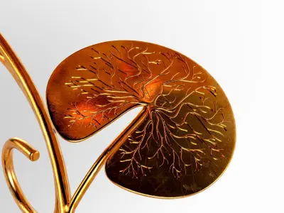 Lotus T- Lite Holder 3D model