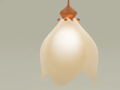 Hanging light 3D model