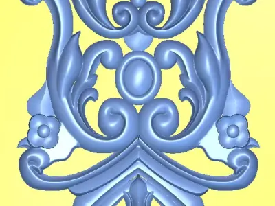 Door decoration 3D model stl 3D print model