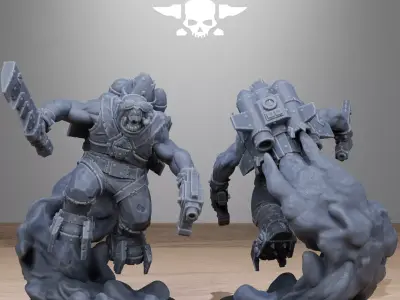 Orkaz Flyers 3D print model