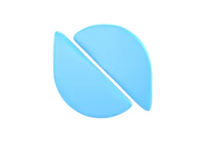 Ontology Coin v2 002 Low-poly 3D model