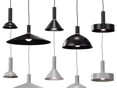 HANGING LAMP COLLECT LIGHTING 3D model