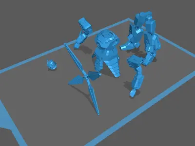 Nether Gundam Redesign 3D print model