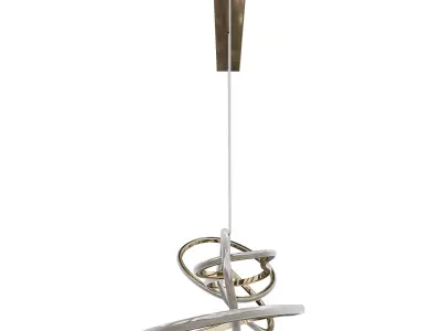 Flow pendant chandelier Garda Decor K2KML15105 3D model