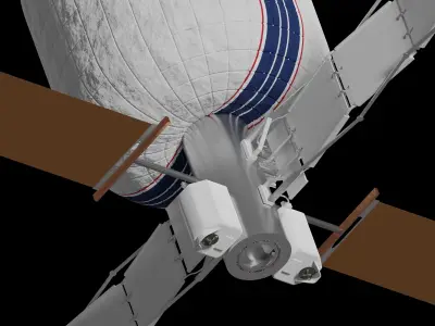 Exploration Command Module 3D model