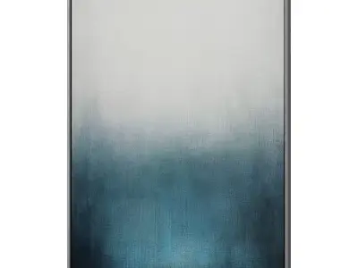 Set of 3 Abstract Paintings in Frames 3D model 116