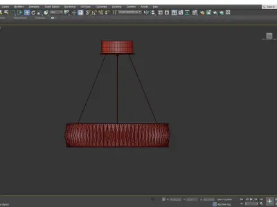 CHANDELIER VANCOUVER S Low-poly 3D model