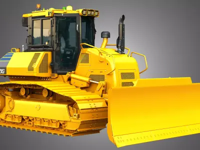 D71 PXi Crawler Dozer 3D model