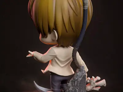 Light - Death Note - Chibi 3D print model