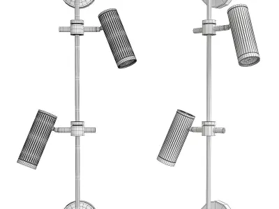 TRIGGER WALL Low-poly 3D model