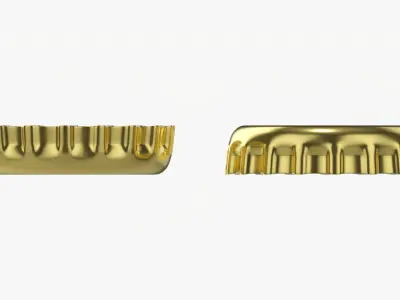 Beer cap 02 3D model