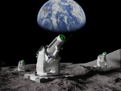 Moon Laser and Plasma turret pack