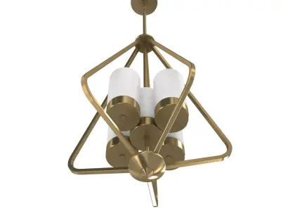 Progress lighting Elevate chandelier 3D model