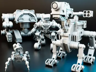 Robo Model PACK 3D print model