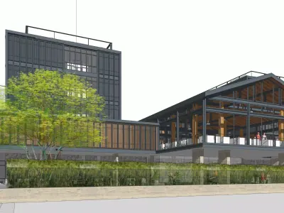 4STORIES HOTEL 3D model