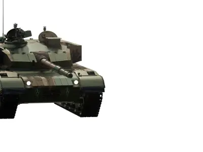 Type 96 tank 3D model
