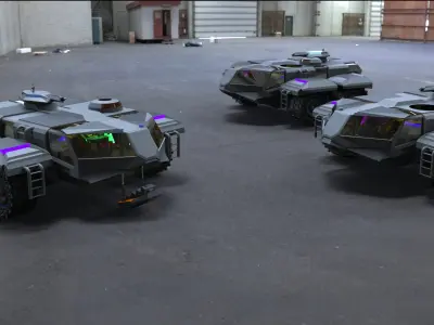 PG Goat Dreadnaught2 3D model